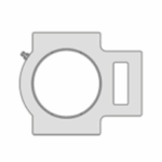 Take-up bearingblock housing to combine with a insertbearing