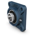 SKF UCFX05 Square flanged ball bearing unit with set screw locking, cast iron, JIS standards - Shaft diameter: 25 mm J: 83 mm