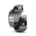 SKF YAT 205 Insert bearing with set screws locking and narrow inner ring Dimension: 25x52x27,2 (dxDxB) (i.D. x O.D. x W)