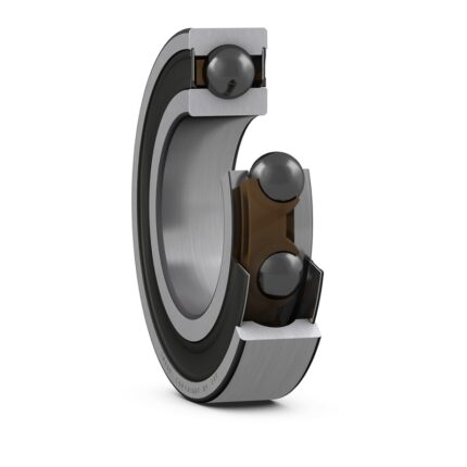 SKF 6007-2RS1TN9/HC5C3WT Hybrid deep groove ball bearing with seals on both sides Dimension: 35x62x14 (dxDxB) (i.D. x O.D. x W)