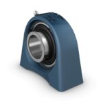 SKF SYF 35 TF Short base pillow block ball bearing unit with extended inner ring and set screw locking, cast iron - Shaft diameter: 35 mm J: 82.6 mm