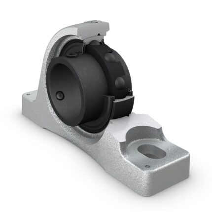 SKF SY 50 TF/VA228 Pillow block ball bearing unit with extended inner ring and set screw locking, high temperature, cast iron, ISO standards - Shaft diameter: 50 mm J: 157 mm