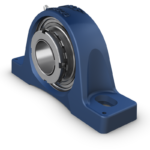 SKF SYJ 65 KF Pillow block ball bearing unit with adapter sleeve locking, cast iron, Japanese standards - Shaft diameter: 60 mm J: 203 mm
