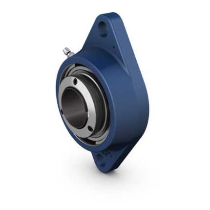 SKF FYTB 40 LF Oval flanged ball bearing unit with an extended inner ring and SKF ConCentra locking, cast iron, ISO standards - Shaft diameter: 40 mm J: 143.5 mm