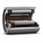 SKF NK 6/12 TN Single row needle roller bearing with machined rings, with flanges, without inner ring Dimension: 6x12x12 (dxDxB) (i.D. x O.D. x W)
