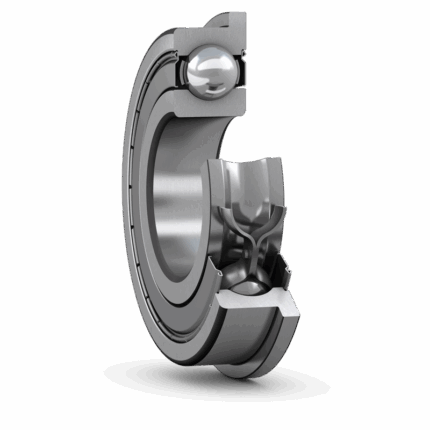 SKF W 623 R-2Z Stainless steel deep groove ball bearing with flanged outer ring and integral sealing Dimension: 3x10x4 (dxDxB) (i.D. x O.D. x W)
