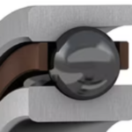 Super-precision angular contact ball bearings